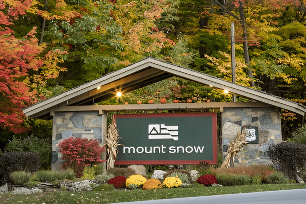 Mount Snow in the fall